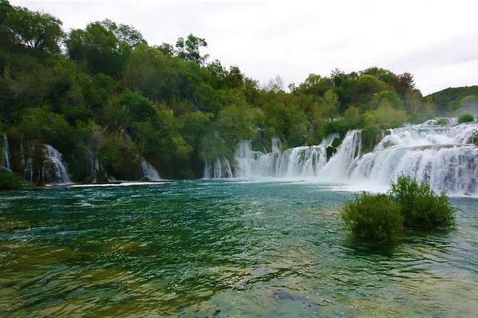All inclusive luxury Krka waterfalls trip from Split or Trogir. - Pickup and the Premium Ride from Split or Trogir