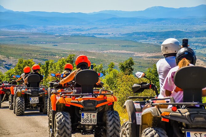 ATV Dinara Mountain tour with picnic - From Split Pickup to Helmet On: the real start of the day
