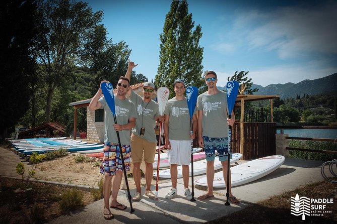 Bacina Lakes Stand-Up Paddle Board Tour - Under the Ždrioc old bridge to Crniševo Lake