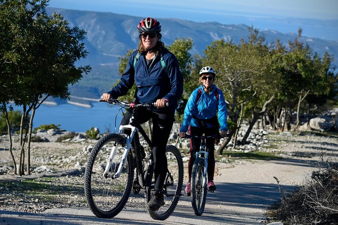 Biking Vidova - Skrip & museum of olive oil - Splitska - Postira - The downhill route: safe pace, set path, and less traffic stress