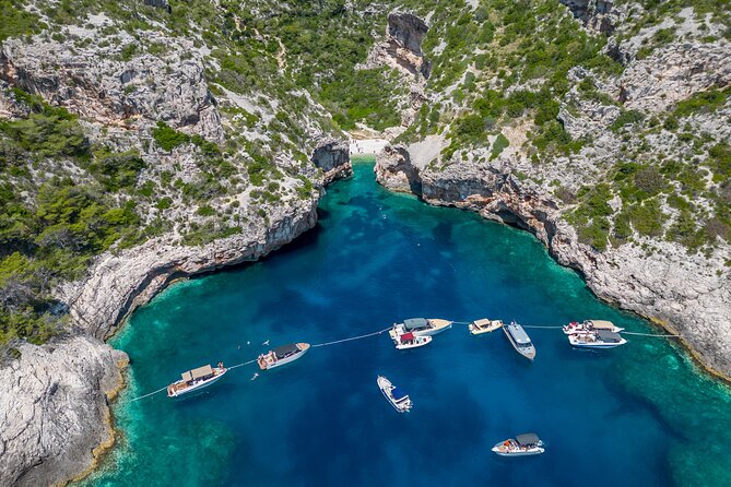 Blue Cave and Hvar 5 Islands speedboat tour | from Split&Trogir - Budikovac Island: 1.5 hours for snorkeling and the Blue Lagoon feel