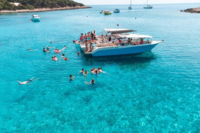 Blue Cave Full-Day Boat Tour with Hvar and 5 Islands - The boat ride: comfort on a 12-person cap, plus what to expect on choppy water