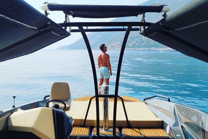 Blue cave & Hvar, 5 islands speed boat tour with unique boats from Split - Budikovac (Blue Lagoon): the longer swim that makes the speedboat feel worth it