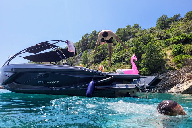 Blue Cave & Hvar, 5 Islands Speedboat with Luxury Seats in Shade - Komiža, Vis Bunkers, and Stiniva Bay: Variety Without the Rush Feeling
