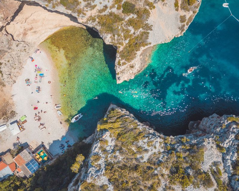 Blue Cave, Mamma Mia and 5 top destinations: From Trogir - Crew, private boat comfort, and safety you can actually feel good about