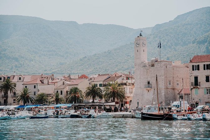Blue cave, Mamma Mia and Hvar, 5 islands speedboat tour - Mamma Mia beach photo pass at Srebrena
