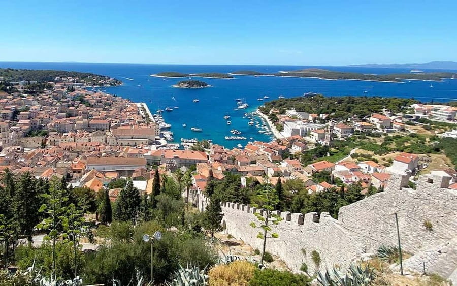 Blue Cave speedboat trip from Trogir - Hvar Town: Cathedral, Fortress, and St. Stephen’s Square in One Walk