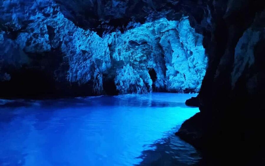 Blue Cave speedboat trip from Trogir - The 90-Minute Ride to Biševo: Sit Back, Hydrate, Then Watch the Coast Roll By