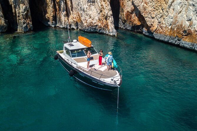 Blue & Green cave tour with yacht from town Hvar - Stiniva Cove: The Narrow Entrance That Makes the Beach Feel Private
