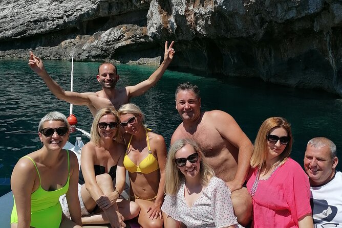 BLUE LAGON & 3 islands full day private speedboat tour - Blue Lagoon bay on Drvenik Veli: where the day turns into a swim day