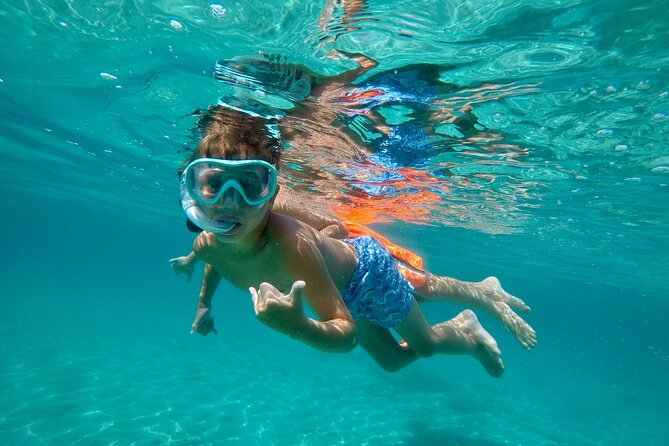 Blue Lagoon & 3 Islands Private Boat Tour - Key moments at a glance