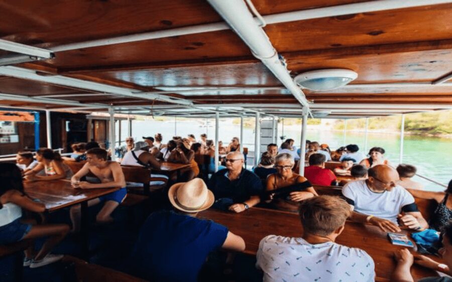 Blue Lagoon Boat Tour from Trogir with Lunch and Drinks - Full day timeline: what happens from 12:00 through the Split stop