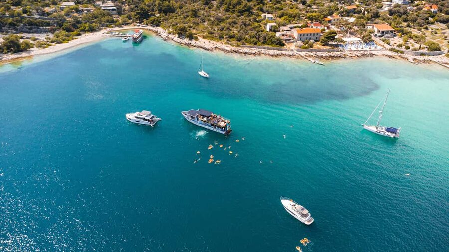 Blue Lagoon & Islands Day Cruise from Split with Lunch - Nečujam Bay swim and snorkel time: what you’re really paying for