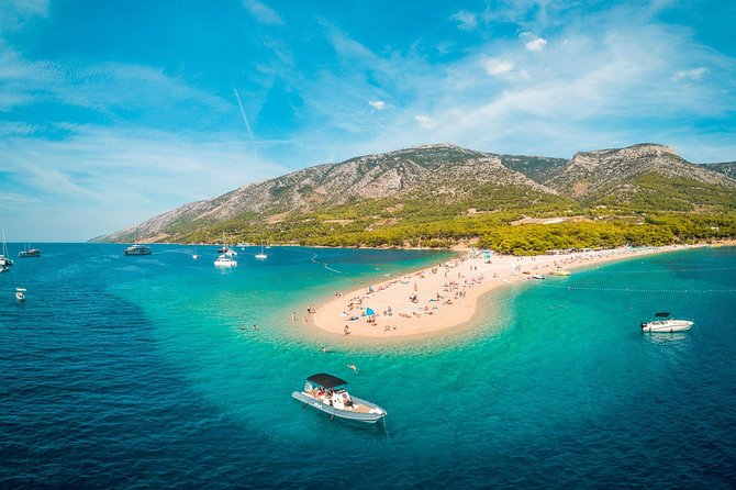 Bol and Hvar Island Private Boat Trip from Split or Trogir - Bol and Zlatni Rat beach time, the part you plan your swimsuit for