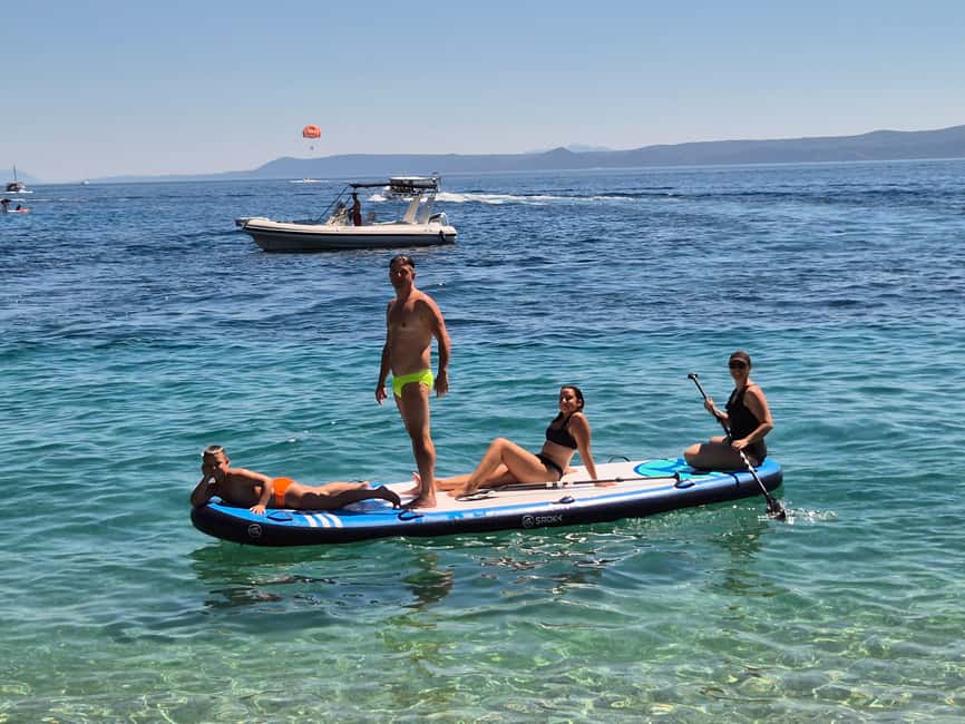 Bol: Zlatni Rat Beach Stand Up Paddle Board Rental - Your 1-Hour SUP Plan Along The Coast