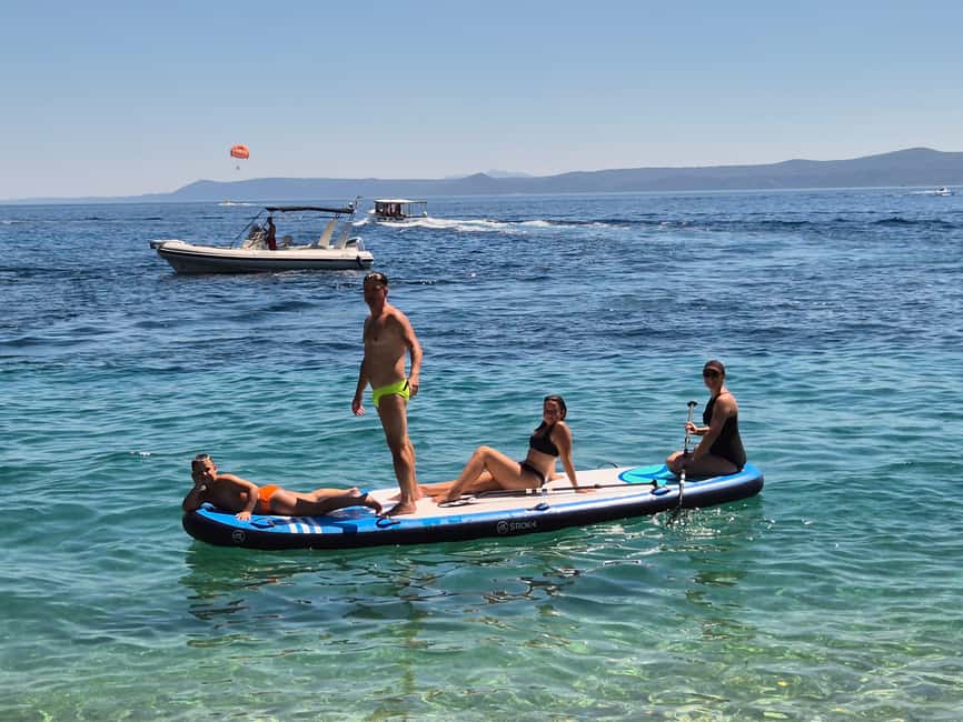 Bol: Zlatni Rat Beach Stand Up Paddle Board Rental - Beginner-Friendly Confidence and Balance Work