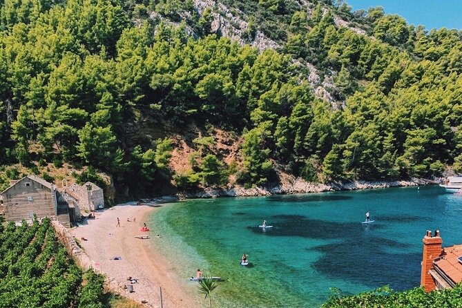 Brac, Hvar, & Solta Day Trip: Snorkeling, Wine & Lunch from Split - Solta: secret swim spots, snorkeling, and the sunken-ship moment