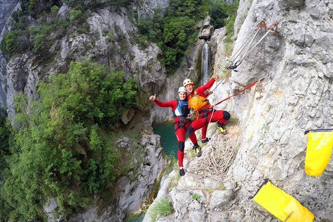 Canyoning advanced on Cetina river from Omiš - The actual canyon time: what your 6 hours are really doing