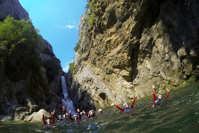 Canyoning basic on Cetina river from Omiš - Inside the Cetina canyon: the rhythm of walking, jumping, and swimming