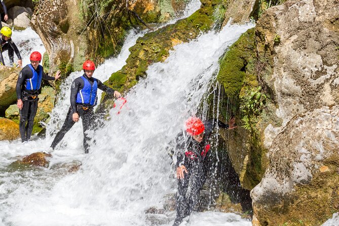 Cetina River Extreme Canyoning Adventure from Split or Zadvarje - Velika Gubavica Waterfall Stop: The 50-Meter Rope Descent Moment
