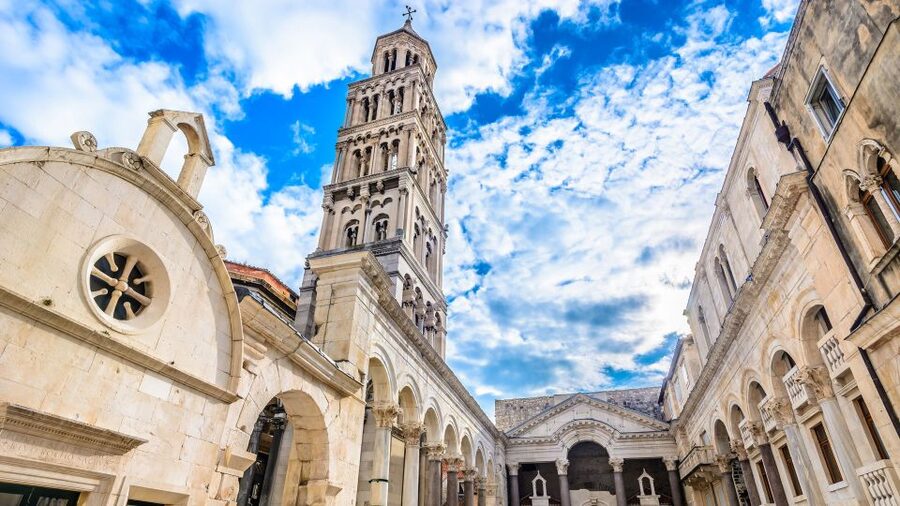 Discover The Old Town Split 1.5h walking Small group tour - Narrow streets, cafés, and souvenir-lined lanes with real context