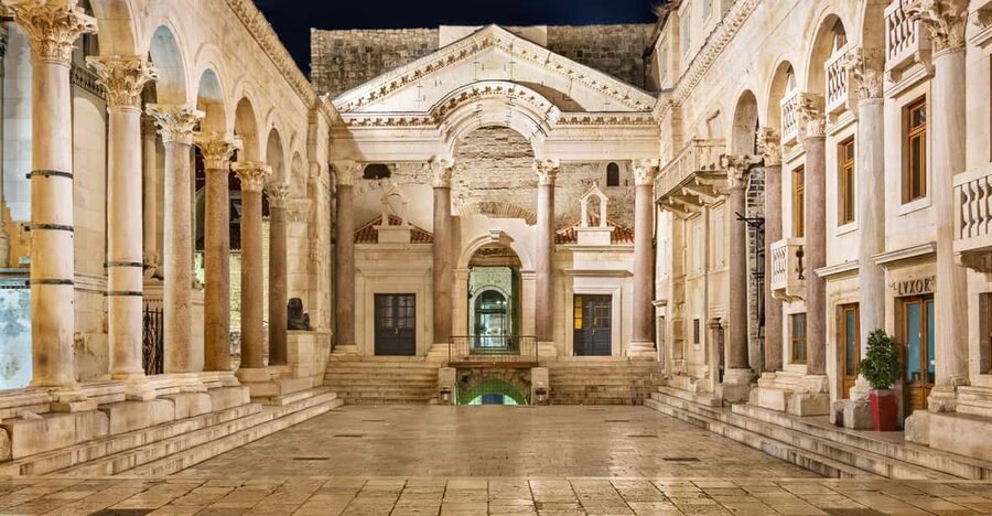 Essential Diocletian's Palace Tour for First-Time Visitors - Jupiter’s Temple and the Peristyle: where the palace starts to feel human