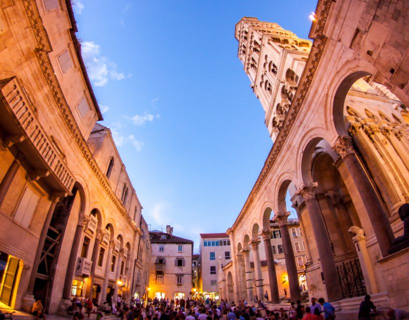 Evening Group Walking Tour - Split Old City Diocletian's Pal - Key things to notice on this 1-hour old town walk
