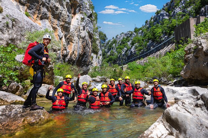 Extreme Canyoning on Cetina River from Split or Šestanovac - The Day’s Route: From Omis Cetina Canyon to the Waterfall Rappel