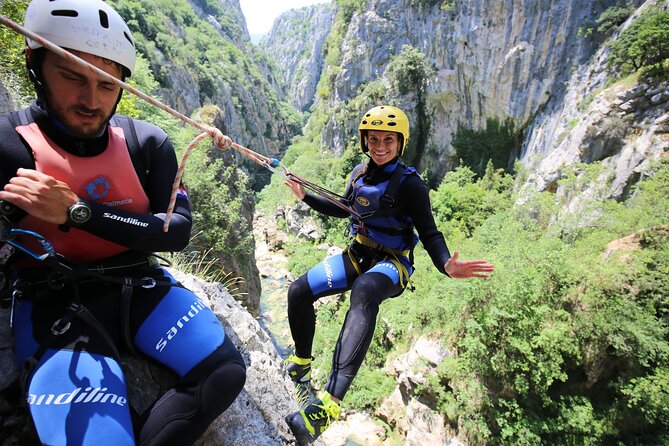Extreme Canyoning on Cetina River from Split or Zadvarje - Included gear and what you might still need to plan for