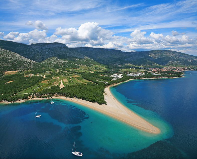 From Brač: Panoramic Flight over Brač, Hvar, Šolta, & Split - Brač Airport to takeoff: getting set for an easy, guided flight