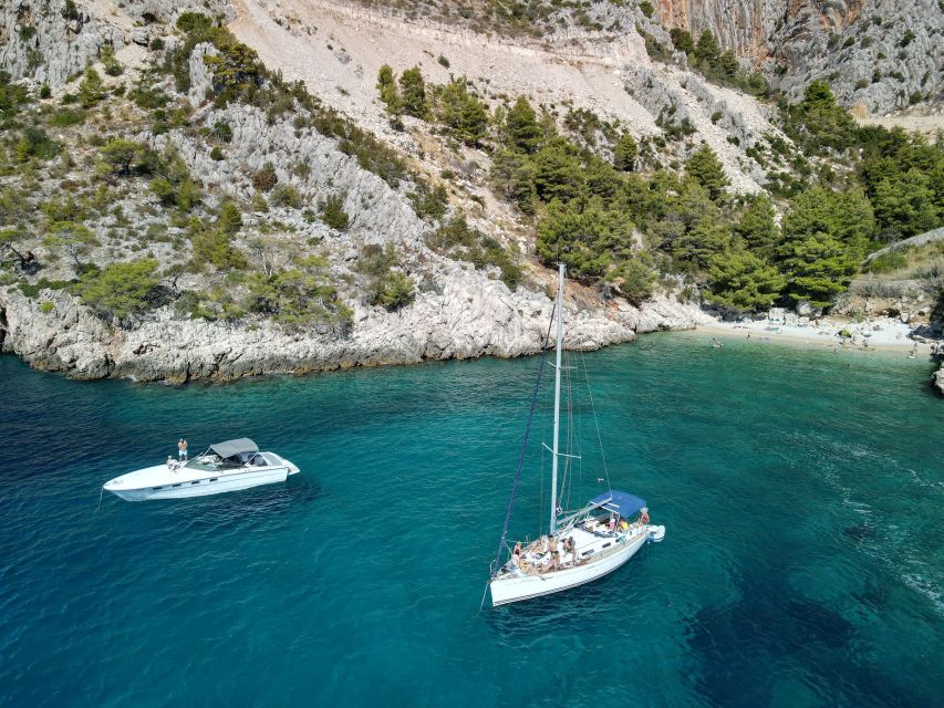From Hvar: Pakleni Islands & Red Rocks Comfort Sailboat Tour - Wheelchair accessible, small-group friendly, and good for couples