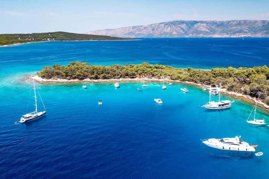 From Makarska:Hvar and Brač Island : Day Tour with speedboat - Island Brač Stops: Biskup Beach, Bol’s Golden Horn, and Puntica Calm