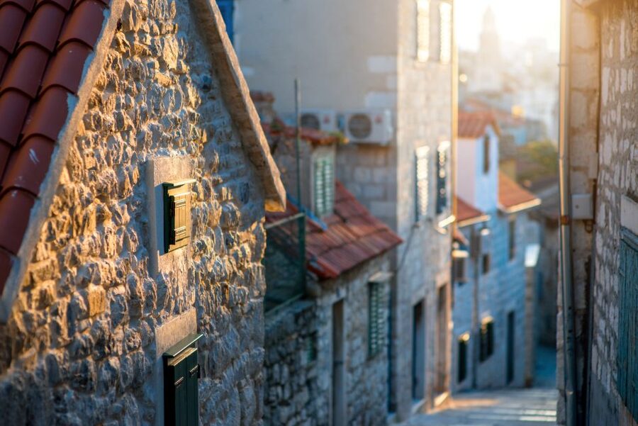 From Makarska Riviera: Full-Day Split & Trogir Tour - Trogir sightseeing: medieval streets plus St. Lawrence Cathedral