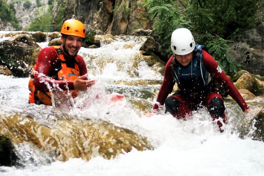 From Omiš: Cetina River Canyoning with Licensed Instructor - Basic versus advanced: the 60-meter Gubavica Waterfall abseil