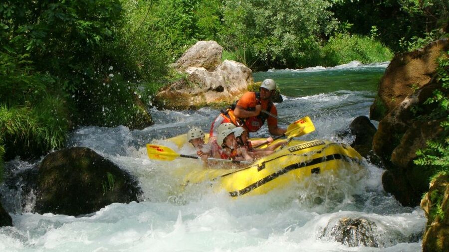 From Omiš: Half-Day Cetina River Rafting Tour - The rafting on the Cetina: easy rapids and big scenery