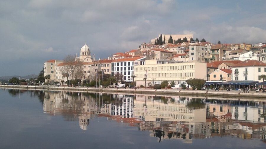 From Sibenik: Private Walking Sibenik Sightseeing Tour - St. Jacobs Cathedral, why the stonework feels different