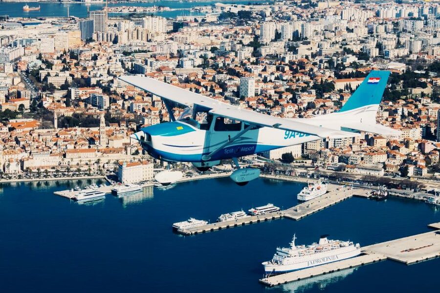 From Sinj: Panoramic Flight over Split - Key Highlights You Will Actually Feel