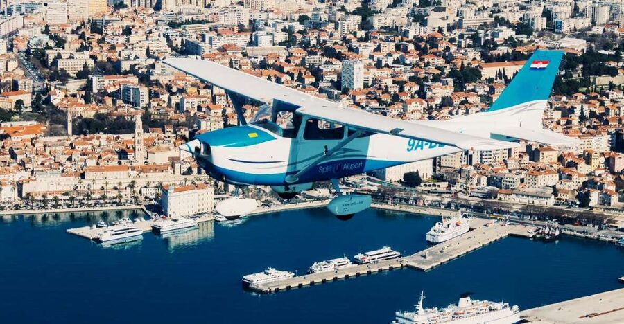 From Sinj: Panoramic Flight over Split - Why a 30-Minute Flight Beats a Long Day on the Ground