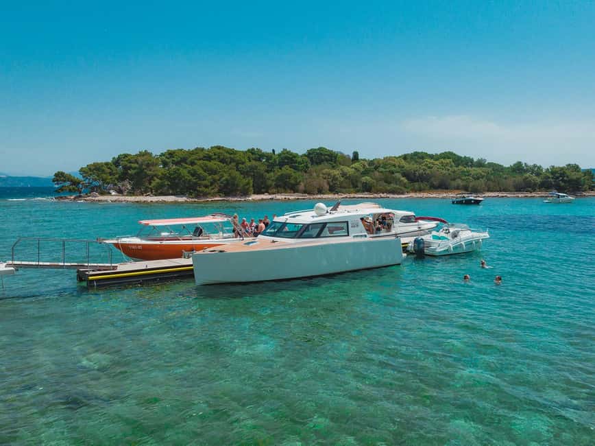 From Split: 3 Islands Half-Day Boat Tour with Blue Lagoon - The boat portion: what your ride is really like