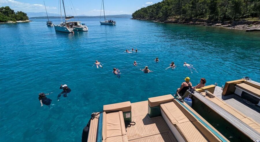 From Split: All-inclusive Blue Cave Tour with Grilled Lunch - Snorkeling time in clear water: gear included, so go simple