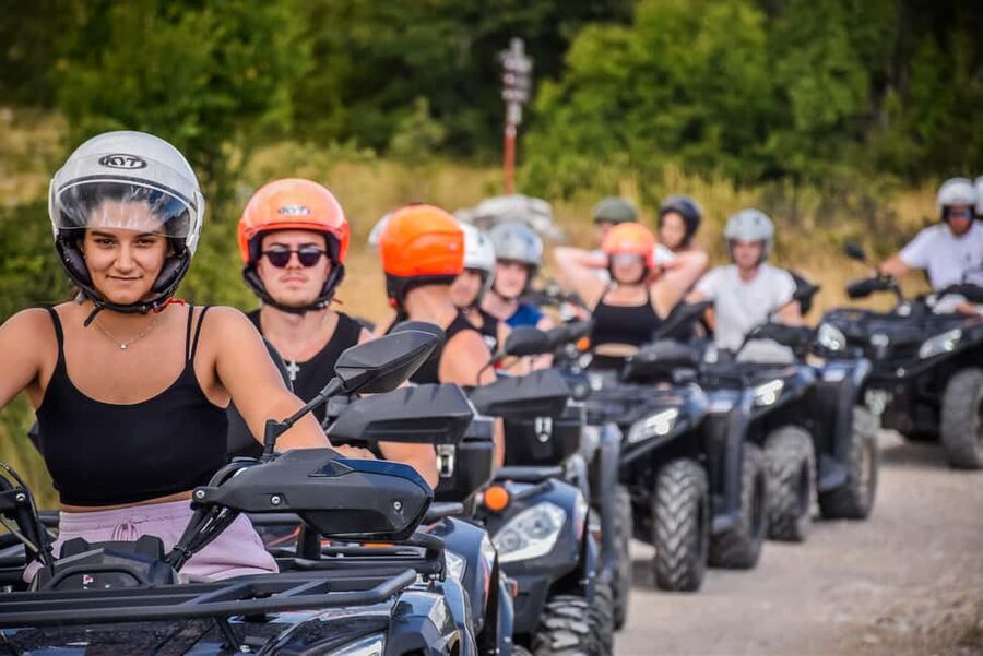 From Split: ATV Dinara Mountain Tour with Picnic - The climb to Vrdovo 1001 m: where the views get serious