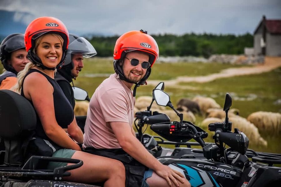 From Split: ATV Dinara Mountain Tour with Picnic - From Rumin to Cetina: the ride starts with a plan (and a safety briefing)