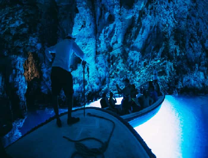 From Split: Blue Cave & 5 Islands Amazing Speedboat Tour - Meeting at the Split sign and what to pack for sea time