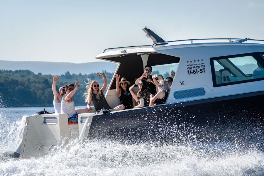 From Split: Blue Cave and Hvar Guided Tour by Luxury Boat - Stiniva Cove: a beach stop that rewards patience