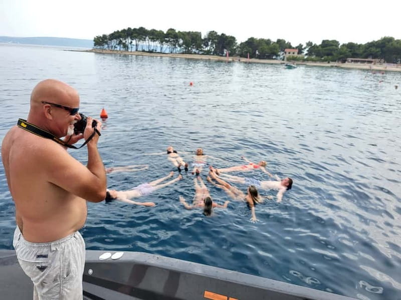 From Split: Blue Cave, Hvar, Mamma Mia, 5 Islands boat Tour - WWII bunkers and limestone caves: quick photos, long-lasting context