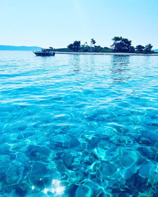 From Split: Blue Lagoon & 2 Islands half-day Private - Krknjaši Blue Lagoon: swimming time with real wow-factor