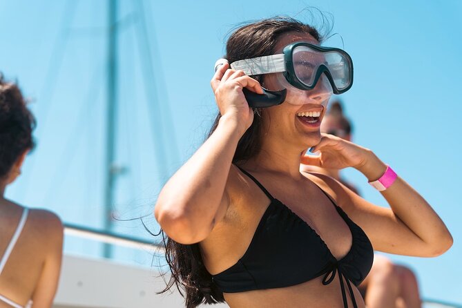 From Split: Blue Lagoon and 3 Islands Speedboat Tour - Blue Lagoon and Krknjasi Bay: clear water, short snorkel window, and mixed shore access