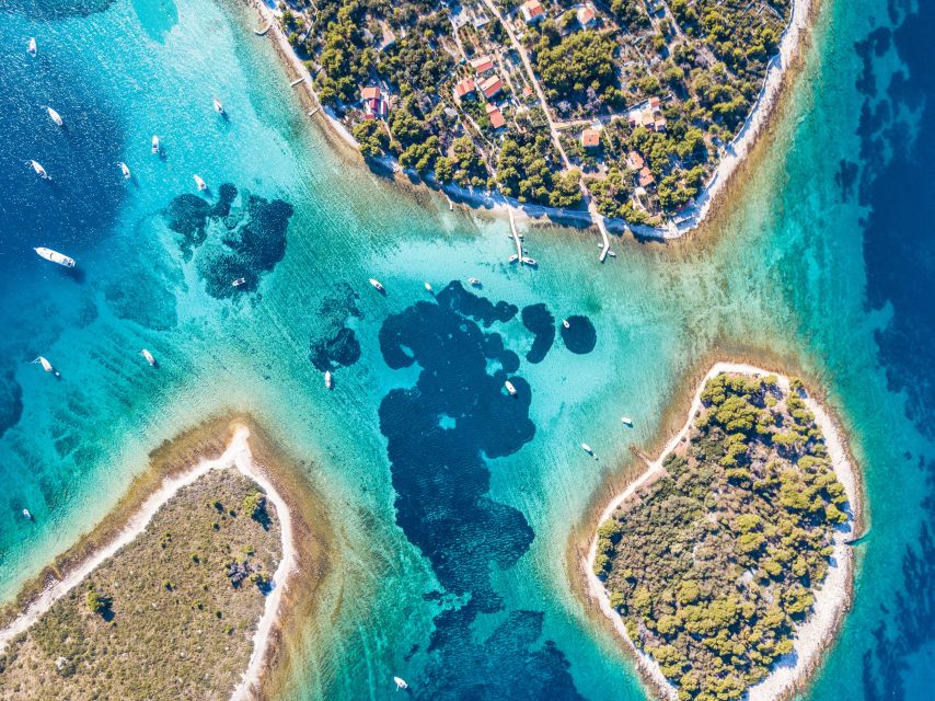 From Split: Blue Lagoon & Trogir Boat Trip with Snorkeling - Trogir on a small island: UNESCO sights without the rush
