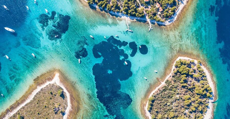 From Split: Blue Lagoon & Trogir Boat Trip with Snorkeling - Meeting at Trumbićeva obala 1, then heading for Nečujam