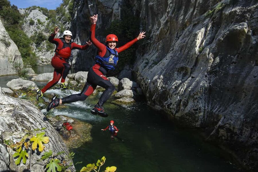 From Split: Canyoning on the Cetina River - The gear handoff: neoprene comfort, safety rules, and what’s missing